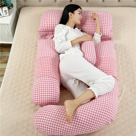 Multifunction Pregnancy Pillow – Support Belly, Back & Hips