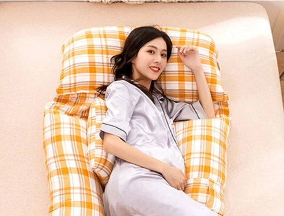 Multifunction Pregnancy Pillow – Support Belly, Back & Hips