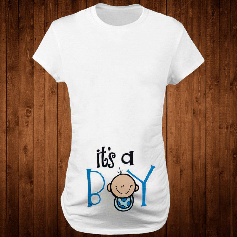 Laugh, Glow & Grow – Fun Maternity T-Shirt