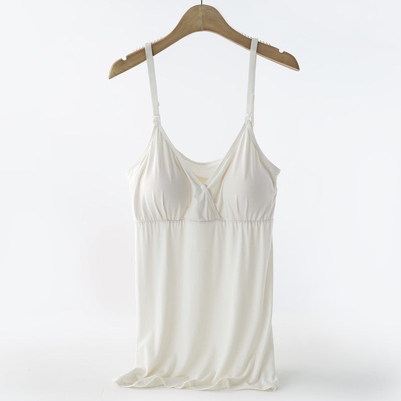 Comfy Nursing Bra with Easy Access for Moms