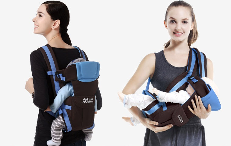 Hands-Free Double-Shoulder Carrier for Mom & Baby Adventures