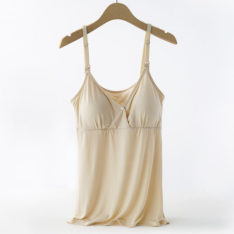 Comfy Nursing Bra with Easy Access for Moms