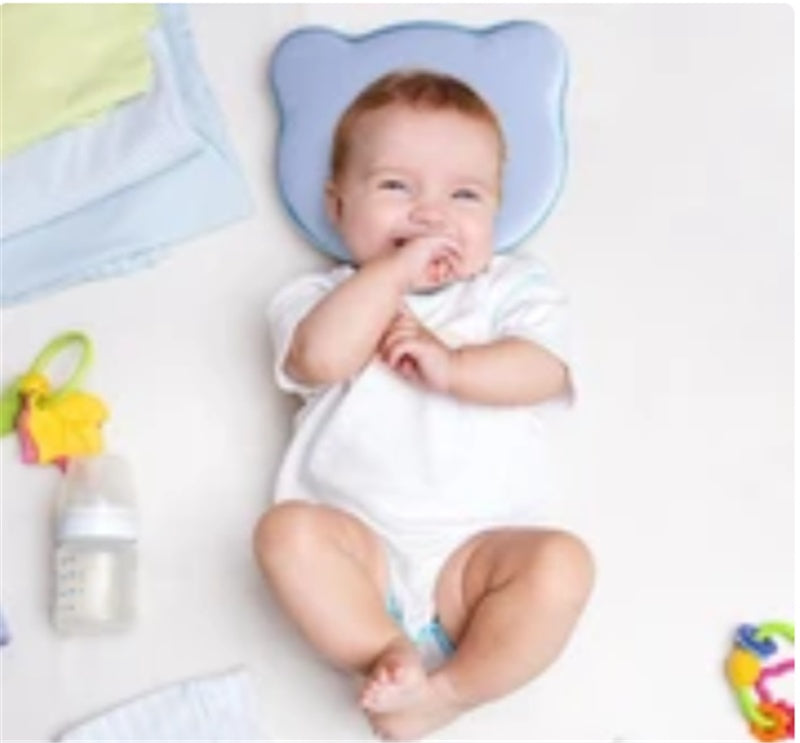 Newborn Baby Pillow - Bear Shaped