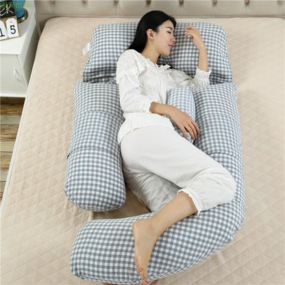 Multifunction Pregnancy Pillow – Support Belly, Back & Hips