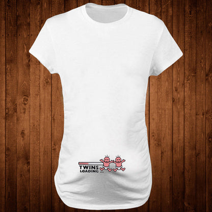 Laugh, Glow & Grow – Fun Maternity T-Shirt