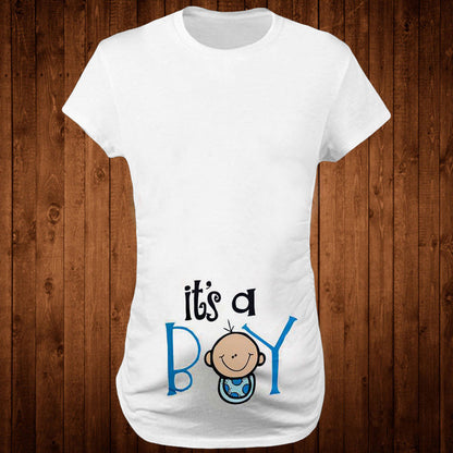Laugh, Glow & Grow – Fun Maternity T-Shirt