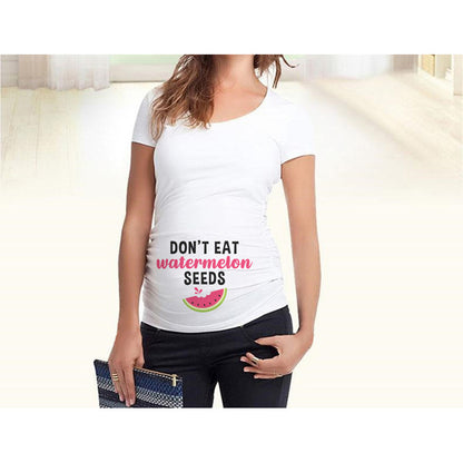 Laugh, Glow & Grow – Fun Maternity T-Shirt