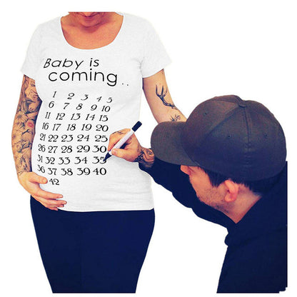 Laugh, Glow & Grow – Fun Maternity T-Shirt