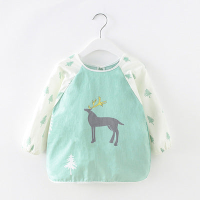 Cotton Baby Eating Pocket Smock, Children's Apron
