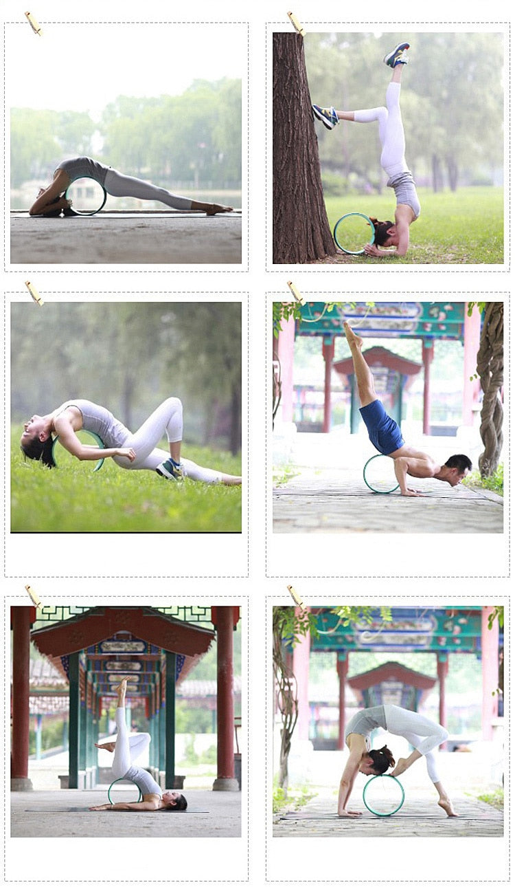 PU yoga Wheel: Posture, Strength and Stretch in One