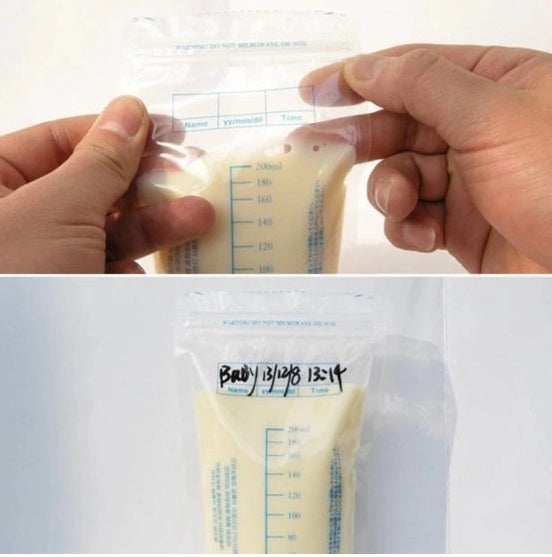 BPA-Free Milk Storage Bags – 30-Count Pack