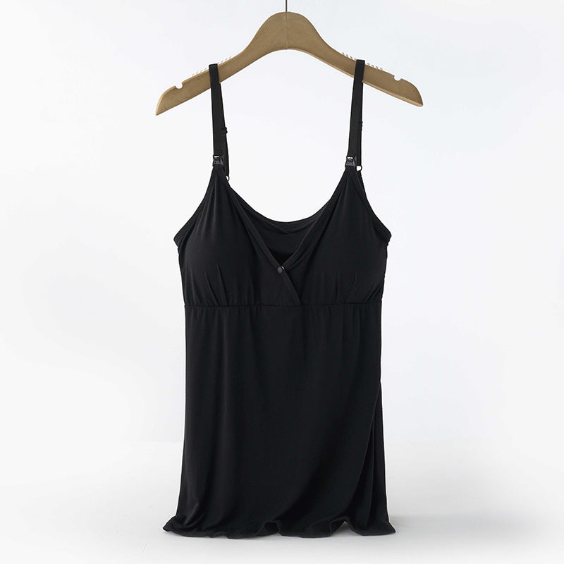 Comfy Nursing Bra with Easy Access for Moms