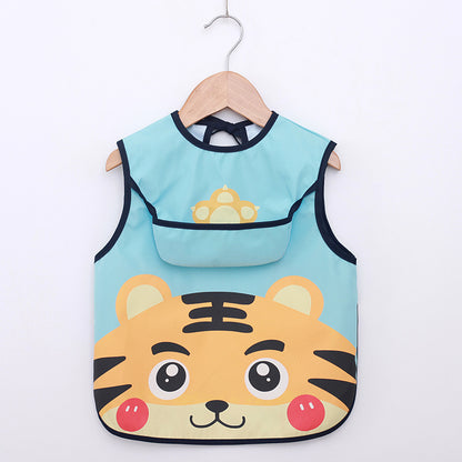 Summer Thin Baby Waterproof Eating Overalls