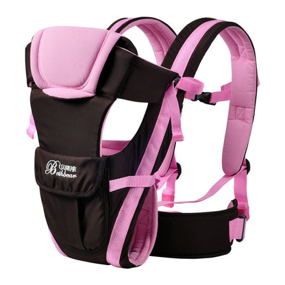 Hands-Free Double-Shoulder Carrier for Mom & Baby Adventures