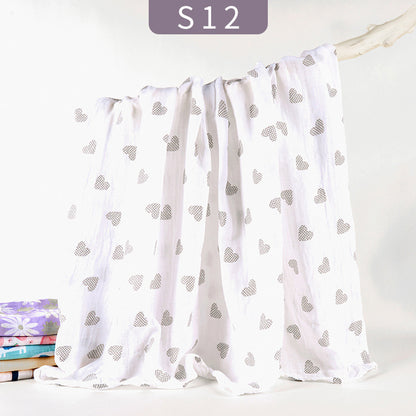 Cotton Muslin Baby Bath Towel
