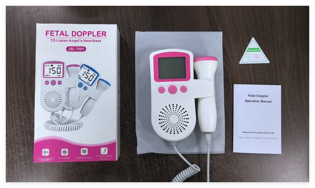 Portable Fetal Heart Rate Monitor for Expecting Moms