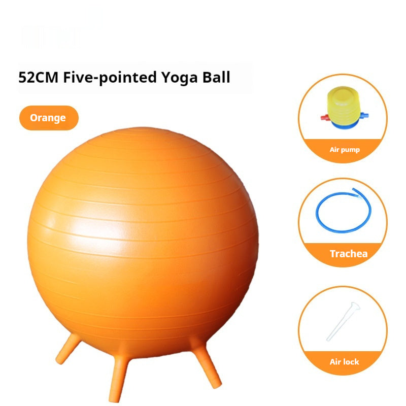 Explosion-Proof Pregnancy Fitness Ball: Comfort, Support & Mobility
