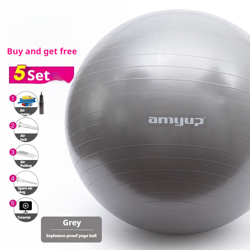 Explosion-Proof Pregnancy Fitness Ball: Comfort, Support & Mobility