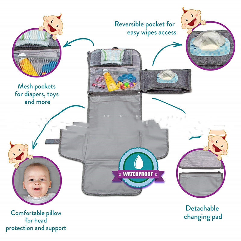 Portable Waterproof Baby Changing Pad