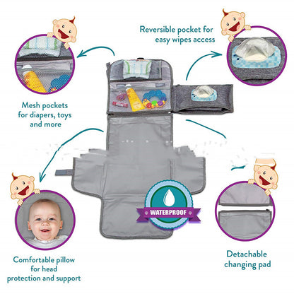 Portable Waterproof Baby Changing Pad