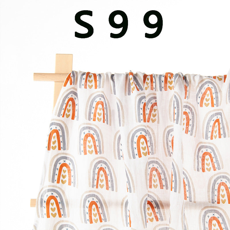 Cotton Muslin Baby Bath Towel