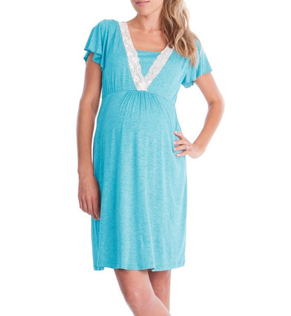 Lace Nursing Nightdress