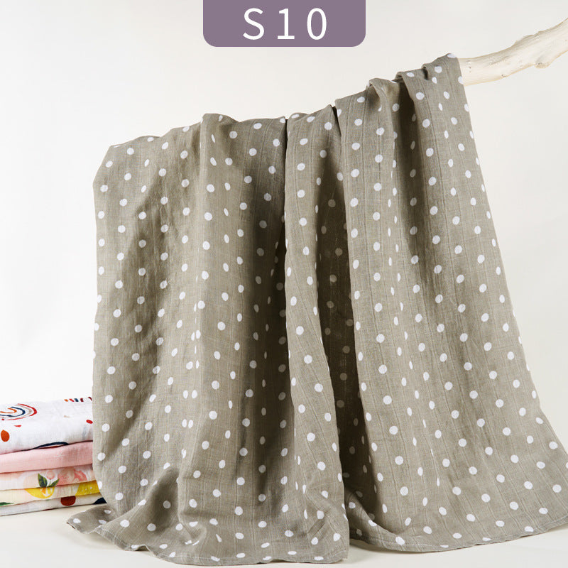 Cotton Muslin Baby Bath Towel