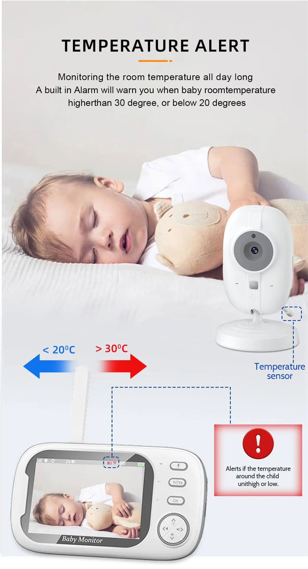 VB603 Pro Smart Baby & Fetal Heartbeat Monitor