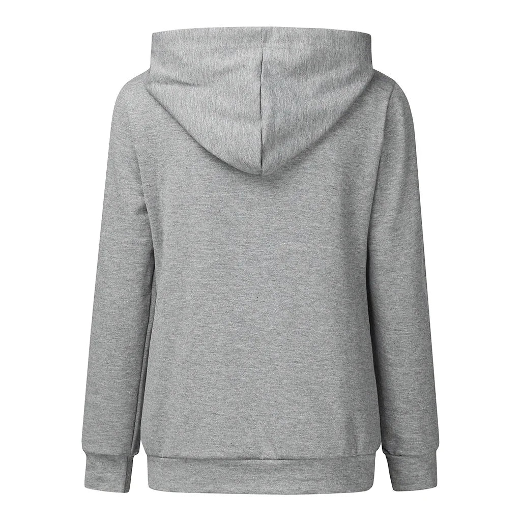 Warm Nursing Hoodie – Style Meets Easy Feeding