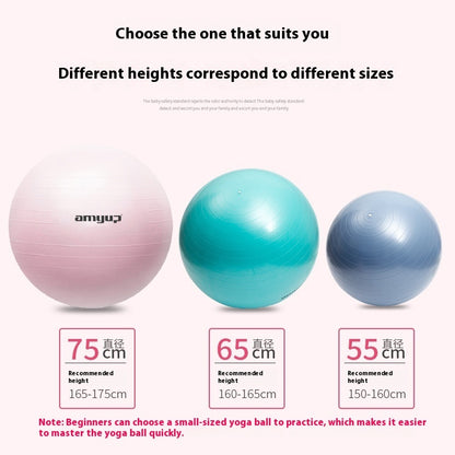 Explosion-Proof Pregnancy Fitness Ball: Comfort, Support & Mobility