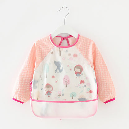 Fashion Girl's children's Cotton Waterproof Apron