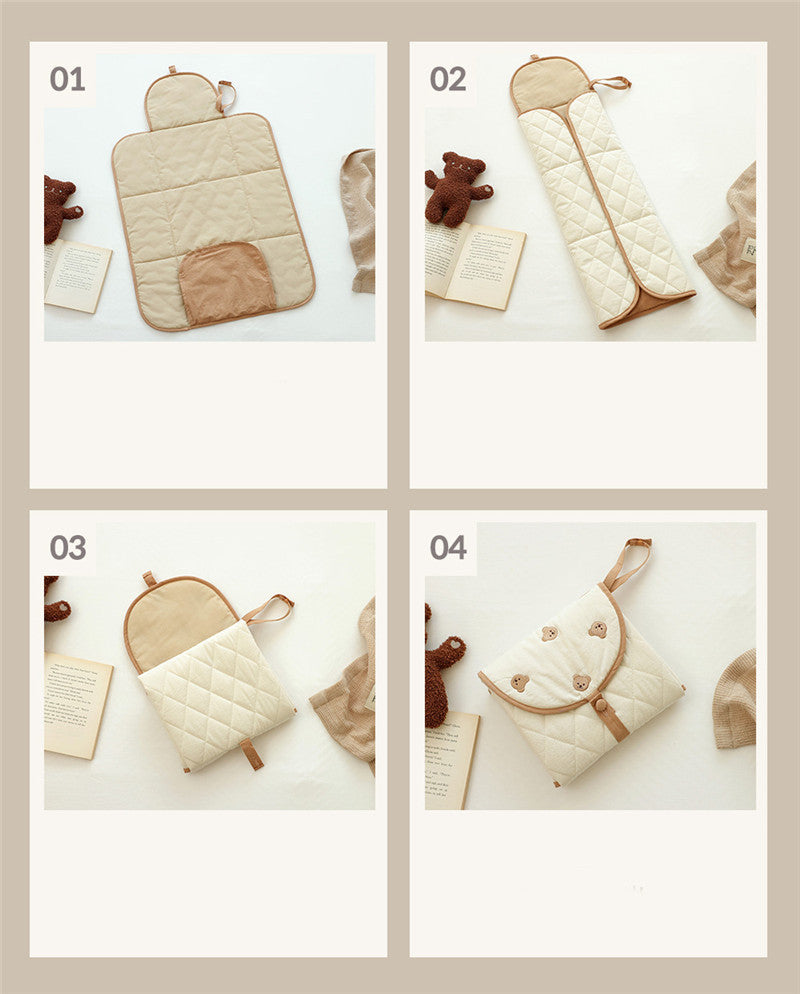 Portable Foldable Diaper Changing Pad – Travel Friendly