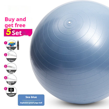 Explosion-Proof Pregnancy Fitness Ball: Comfort, Support & Mobility