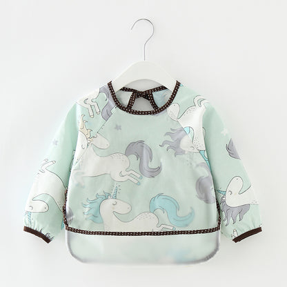 Fashion Girl's children's Cotton Waterproof Apron