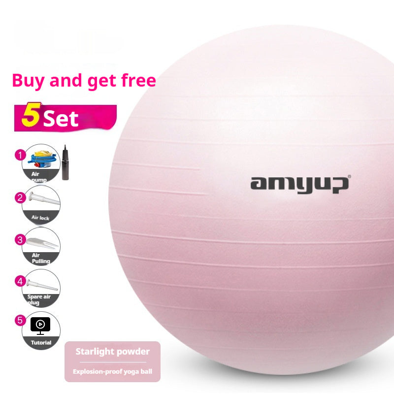 Explosion-Proof Pregnancy Fitness Ball: Comfort, Support & Mobility