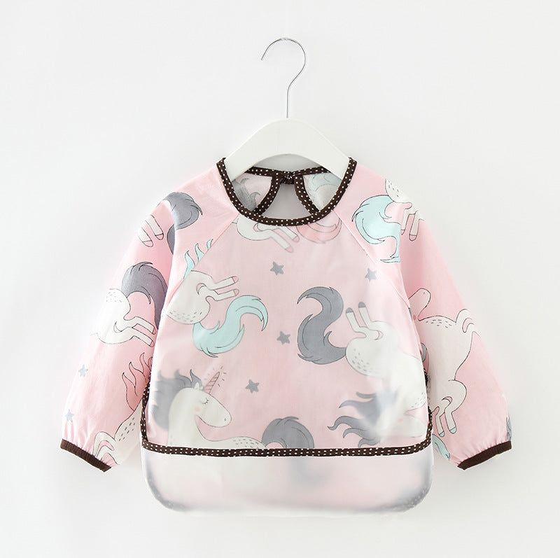 Fashion Girl's children's Cotton Waterproof Apron