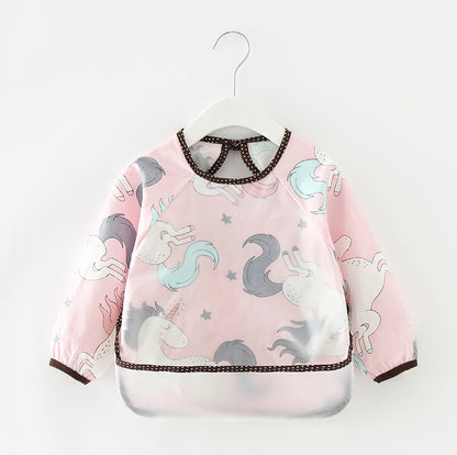 Fashion Girl's children's Cotton Waterproof Apron