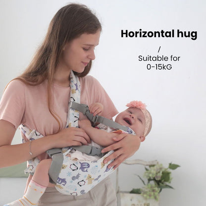 Multifunction Baby Carrier with Waist Stool – Sit & Carry